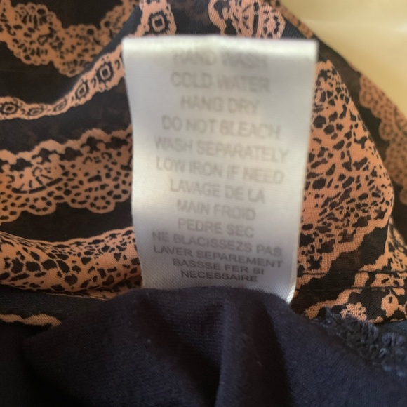 CAROL ROSE Hi Low Tank Top Size Small - Picture 12 of 13